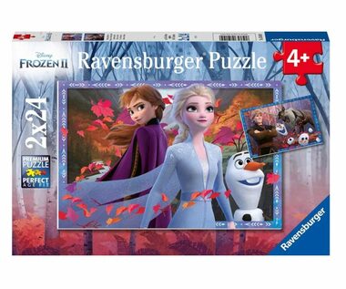 Ravensburger Ledové Království 2 - 2 x 24 dílků / od 4 let