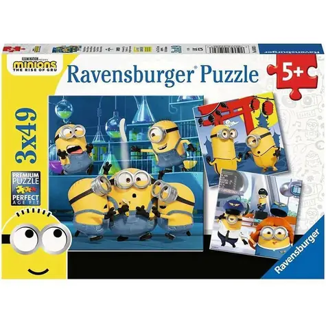 Ravensburger Mimoni 2 - 3 x 49 dílků / od 5 let