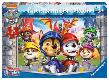 Ravensburger Tlapková patrola: Hrdinští psi - 35 dílků / od 3 let