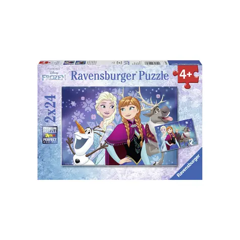 Ravensburger Ledové Království / 2 x 24 dílků / od 4 let