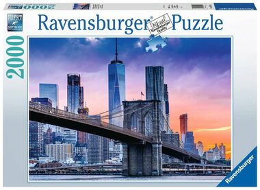 Ravensburger New York s mrakodrapy - 2000 dílků / od 12 let