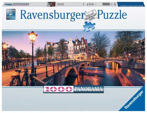 Ravensburger Amsterdam - Nizozemsko / 1000 dílků / od 12 let