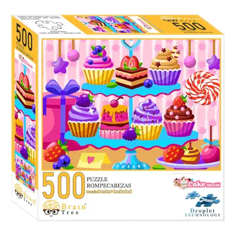 Brain Tree Puzzle V Cukrárně - 500 dílků / od 14 let