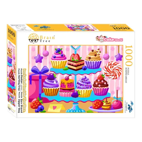 Brain Tree Puzzle V Cukrárně - 1000 dílků / od 14 let