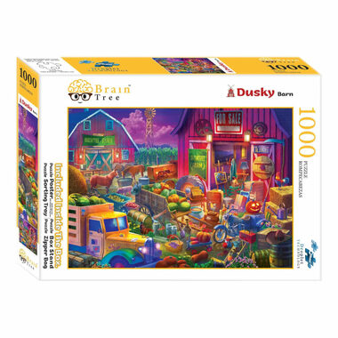 Brain Tree Puzzle Soumrak na dvorku / 1000 dílků / od 14 let