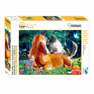 Brain Tree Puzzle Shledání zvířat / 1000 dílků / od 14 let