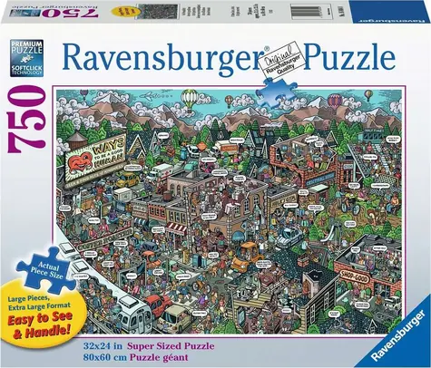 Ravensburger Každodenní laskavost / 750 dílků / od 12 let