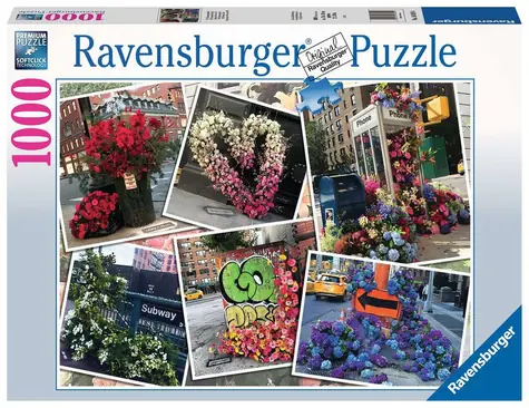 Ravensburger Květinový záblesk / 1000 dílků / od 12 let