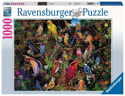 Ravensburger Umělečtí ptáci / 1000 dílků / od 14 let