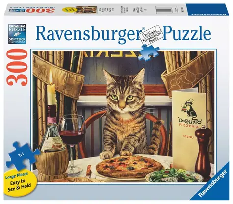 Ravensburger Kočika na večeři / 300 dílků / od 9 let
