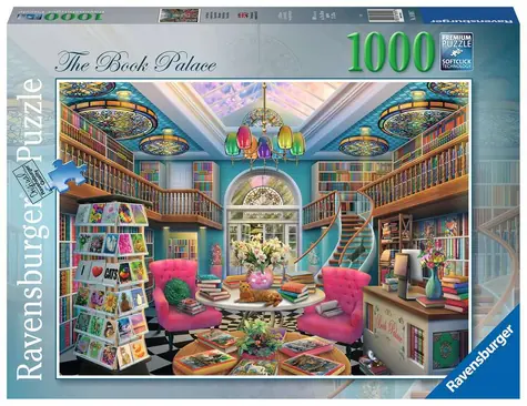 Ravensburger Palác knih / 1000 dílků / od 12 let