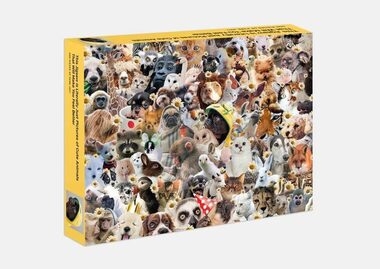 Galison Puzzle Veselá zvířátka / 500 dílků / od 8 let