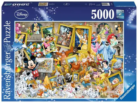Ravensburger Disney: Portréty postaviček / 5000 dílků / od 12 let