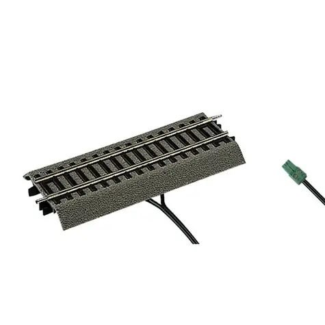 Roco 42517 Line - Kolej rovná G1 s podložím (vstup pro digitální ovládání) 115 mm / od 15 let