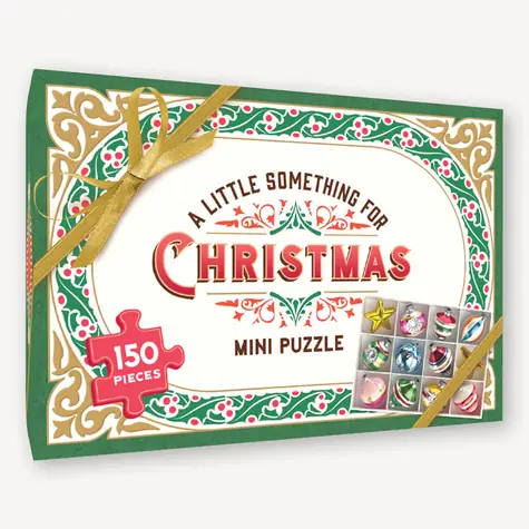 Chronicle books Něco málo k Vánocům mini puzzle / 150 dílků / od 8 let