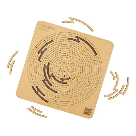 EscapeWelt Dřevěné puzzle Labyrint / Obtížnost: vysoká / od 14 let
