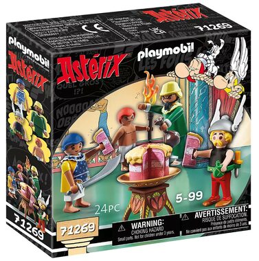 Playmobil® Asterix 71269 Asterix: Mipodrázisův otrávený dort / Počet dílků: 24 / od 5 let 