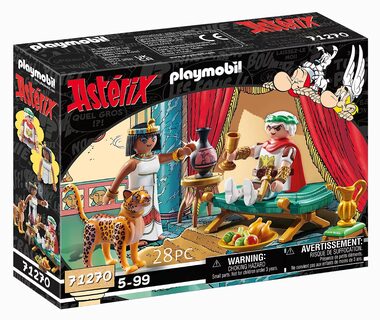 Playmobil Asterix 71270 Asterix: Caesar & Kleopatra / Počet dílků: 28 / od 5 let 