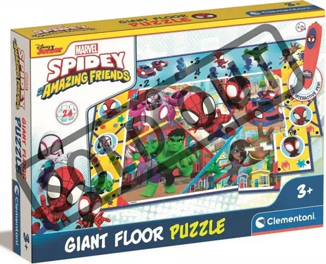 Clementoni PUZZLE Marvel Spidey: Úžasní přátelé / 24 dílků / od 3 let