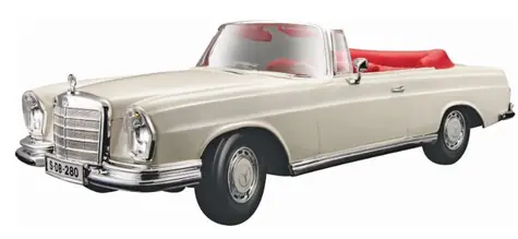 Maisto Mercedes 280SE 1966 béžová / 1:18 / od 3 let