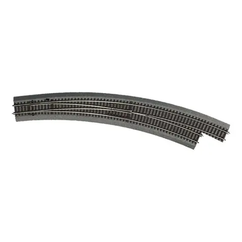 Roco 42569 Line - Výhybka BWR9/10 oblouková pravá s podložím / Měřítko: H0 (1:87) / Rádius: 888 & 826.4 mm / od 15 let
