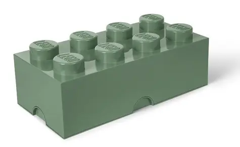 LEGO® Storage 40041747 Storage Brick 8 zelená / Úložný box / 250 x 500 x 180 mm