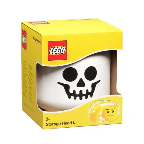 LEGO® Storage 40321728 Storage Head kostlivec / Úložný box / 270 x 240 mm
