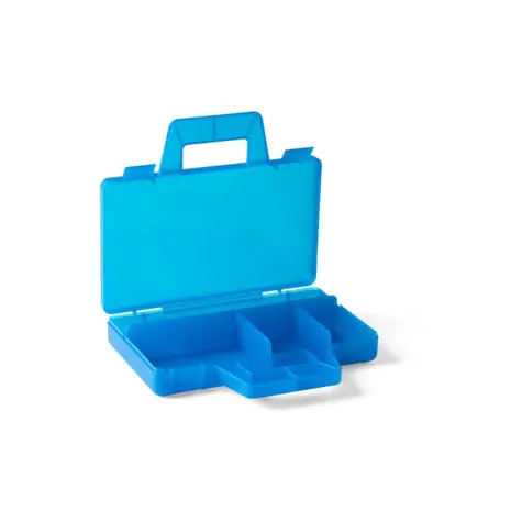 LEGO® Storage 40870002 Sorting box to go modrá / Kufřík přenosný / 190 x 160 x 35 mm