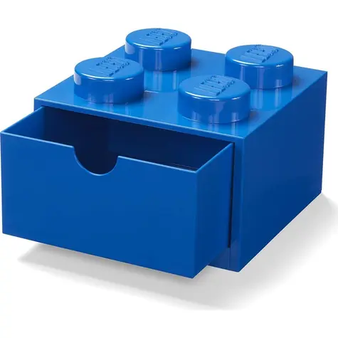 LEGO® Storage 40201731 stolní zásuvka modrá / 158 x 158 x 113 mm
