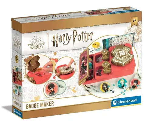 Clementoni Harry Potter - Výroba odznaků / od 7 let