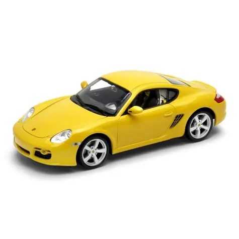 Welly Porsche Cayman S žlutá / 1:24 / od 8 let