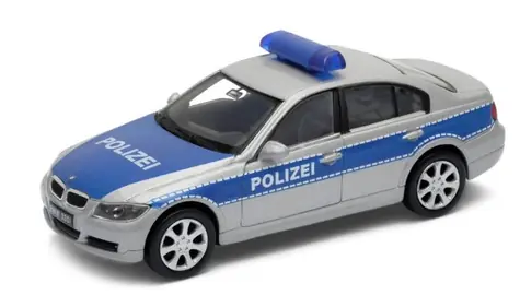 Welly BMW 330i policejní / 1:34 / od 3 let