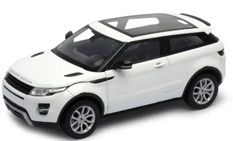 Welly WE24021W-W Land Rover Range Rover Evoque bílá / 1:24 / od 8 let