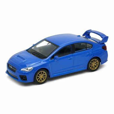 Welly Subaru Impreza WRX STI modrá / 1:34 / od 3 let