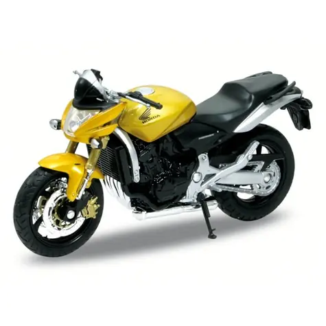 Welly Motocykl Honda Hornet žlutá / 1:18 / od 3 let