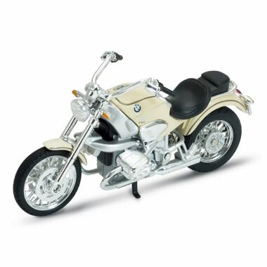 Welly Motocykl BMW R1200C krémová / 1:18 / od 3 let
