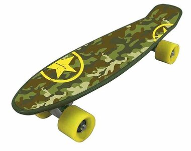 NEXTREME Skateboard Freedom - Vojenský / do 80 kg