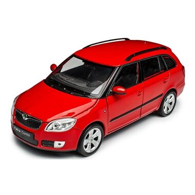 Welly Škoda Fabia Combi II (2009) červená / 1:24 / od 8 let