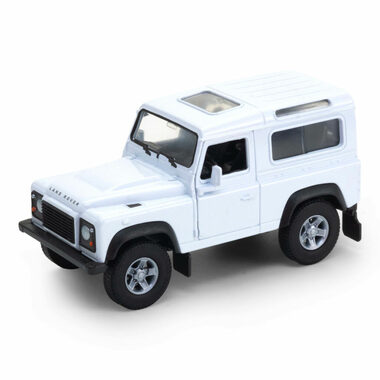 Welly Land Rover Defender stříbrná / 1:34 / od 3 let