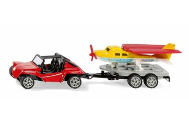 SIKU Blister - Buggy se sportovním letadlem / od 3 let