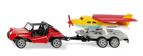 SIKU Blister - Buggy se sportovním letadlem / od 3 let