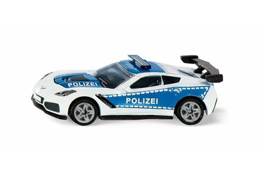 SIKU Blister - Policejní Chevrolet Corvette ZR1 / od 3 let