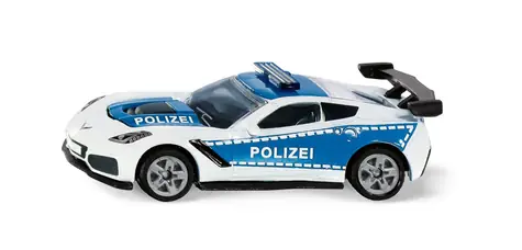 SIKU Blister - Policejní Chevrolet Corvette ZR1 / od 3 let