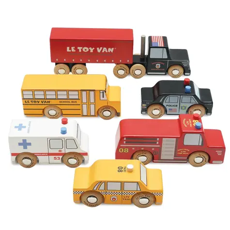 Le Toy Van Set autíček New York / od 2 let