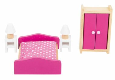 Small Foot Nábytek do domečku ložnice / od 3 let