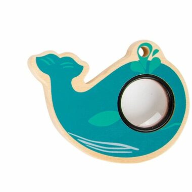 Small Foot Hračka velryba tyrkysová / od 18 měsíců