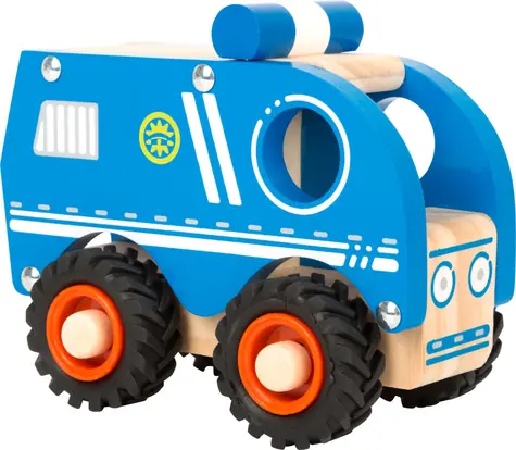 Small Foot Dřevěné policejní auto / od 18 měsíců