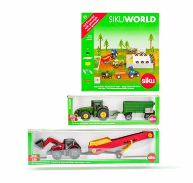 SIKU Farmer - set zemědělské stroje B / 1:50 / od 3 let