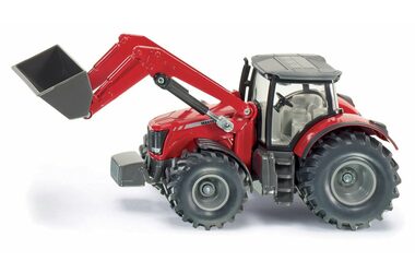 SIKU Farmer - Traktor Massey Ferguson s předním nakladačem / 1:50 / od 3 let