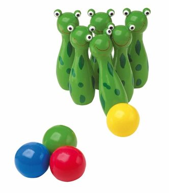 Small Foot Kuželky žabky / od 3 let
